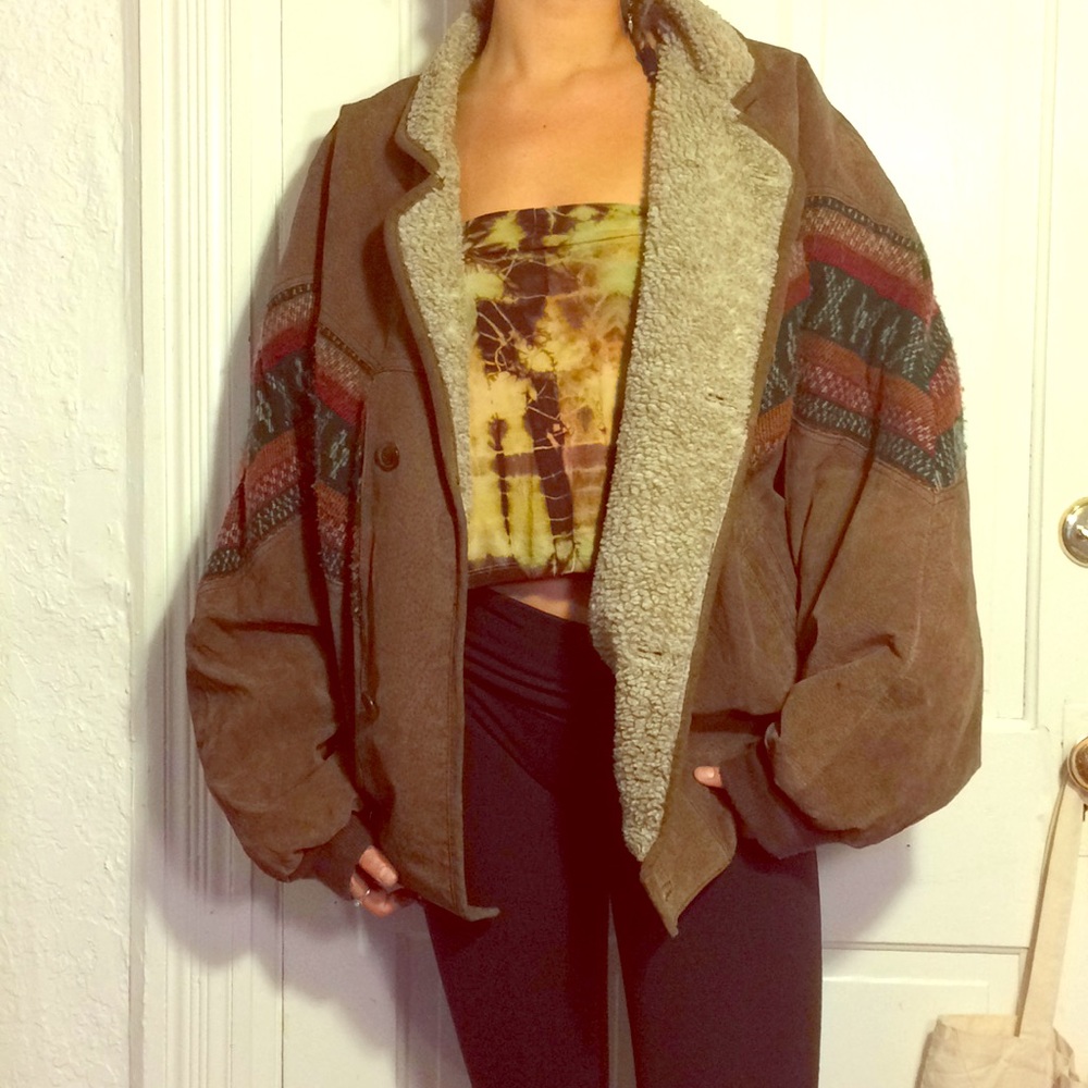 Vintage leather jacket